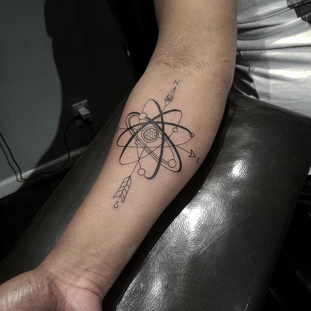 Atom Tattoo 24