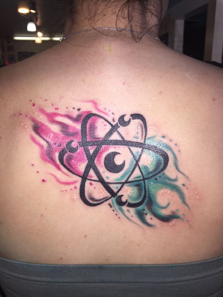 Atom Tattoo 34