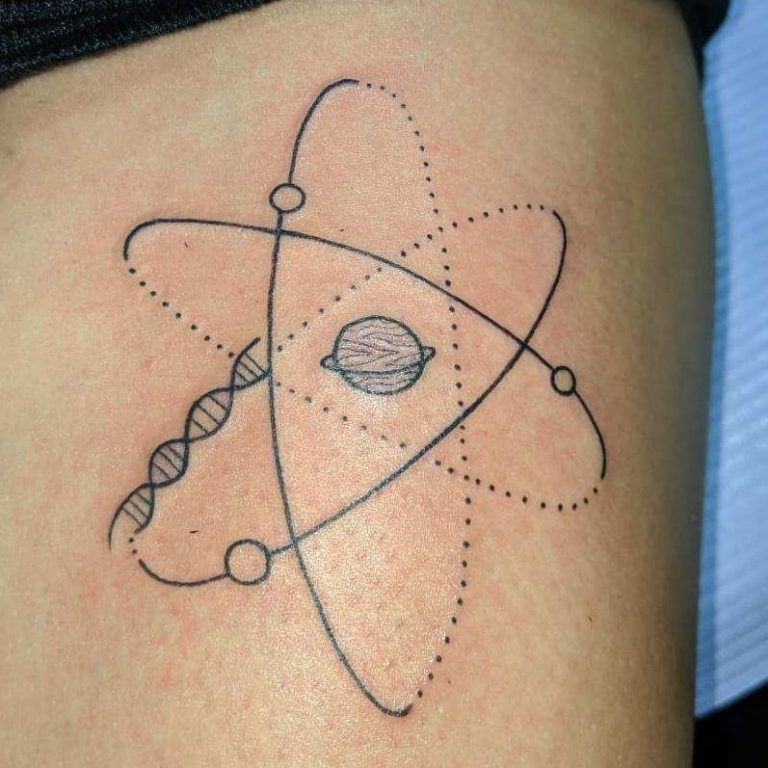 Atom Tattoo 77
