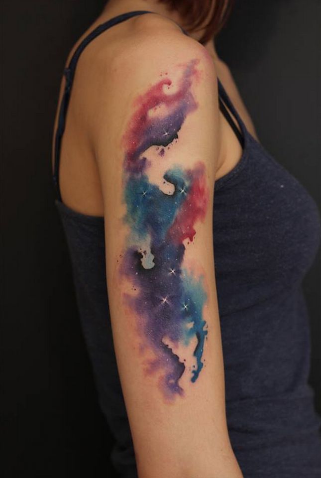 Galaxy Tattoo 120