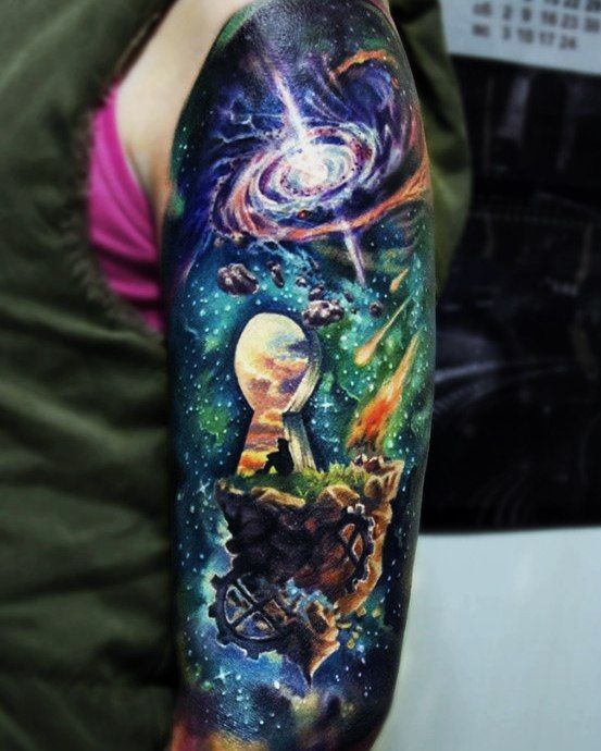 Galaxy Tattoo 140