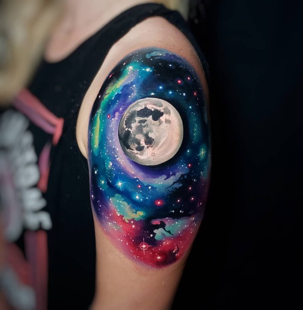 Galaxy Tattoo 168