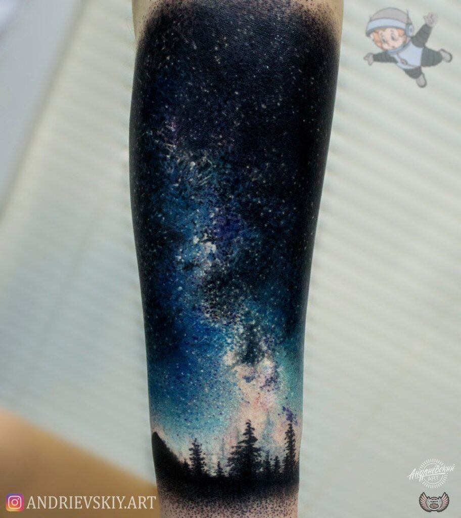 Galaxy Tattoo 198