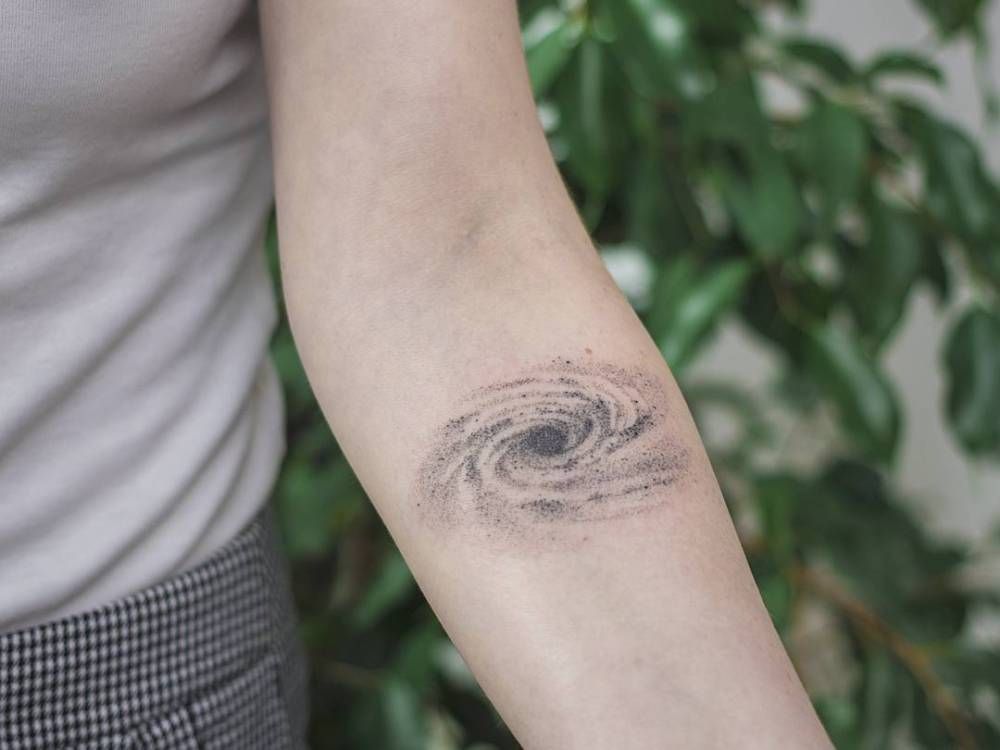 andromeda galaxy tattoo