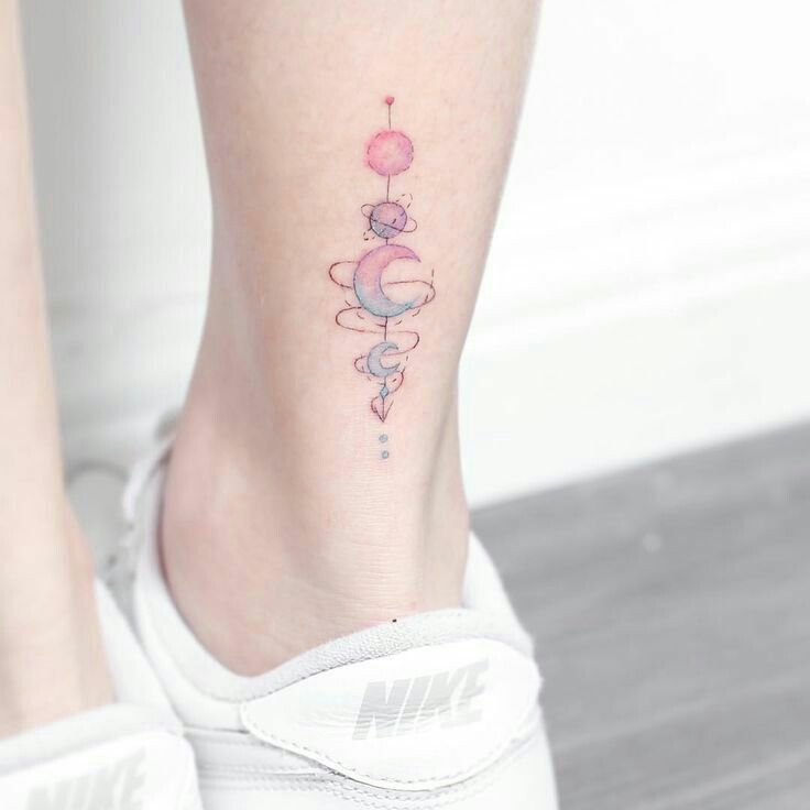 ZZEBRA GT042 Small Galaxy Stars Moon Temporary Tattoo Sticker Round Earth  Women Fake Flash Tatoos Men Body Arm Art Waterproof Tattoo Children   Amazonin Beauty