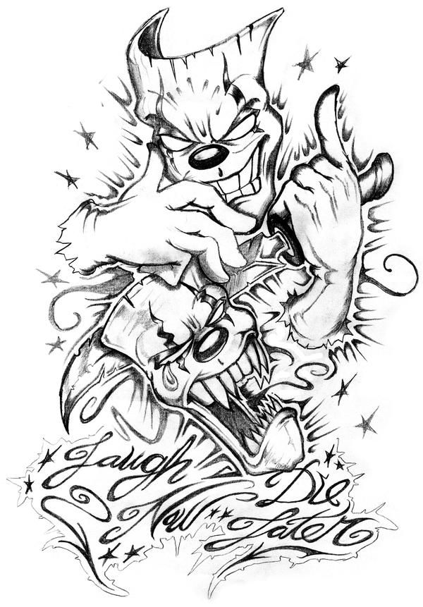 Laugh Now Cry Later Tattoo 122