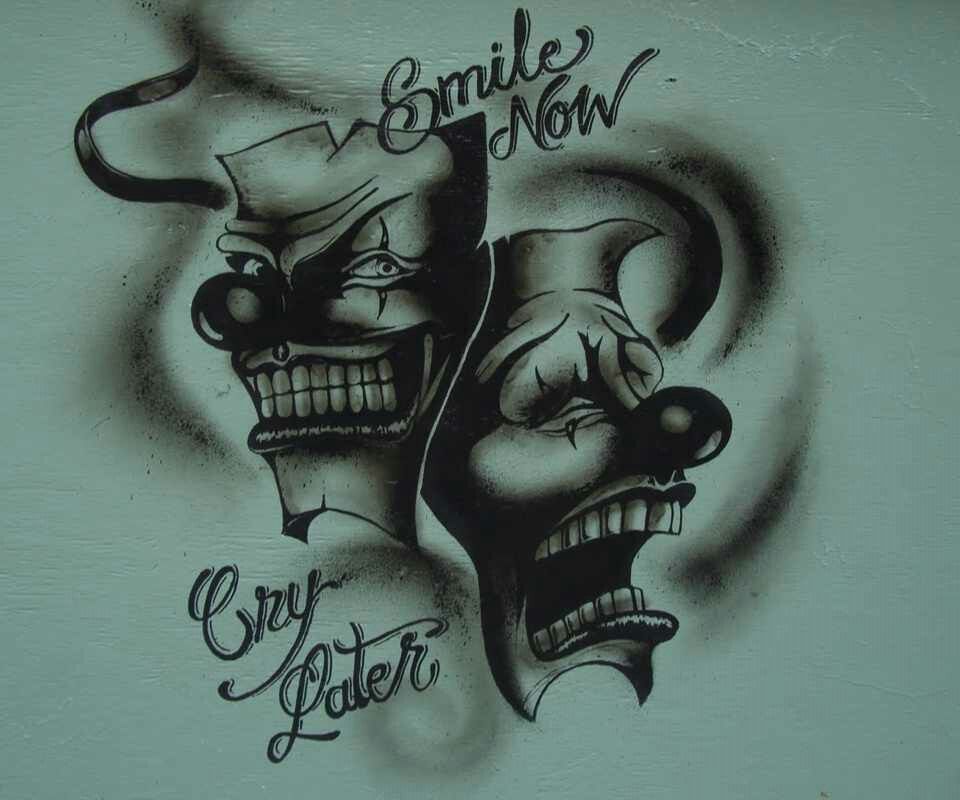 Laugh Now Cry Later Tattoo 29
