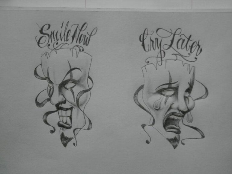 130+ Meaningful Laugh Now Cry Later Tattoos Designs (2022) - TattoosBoyGirl