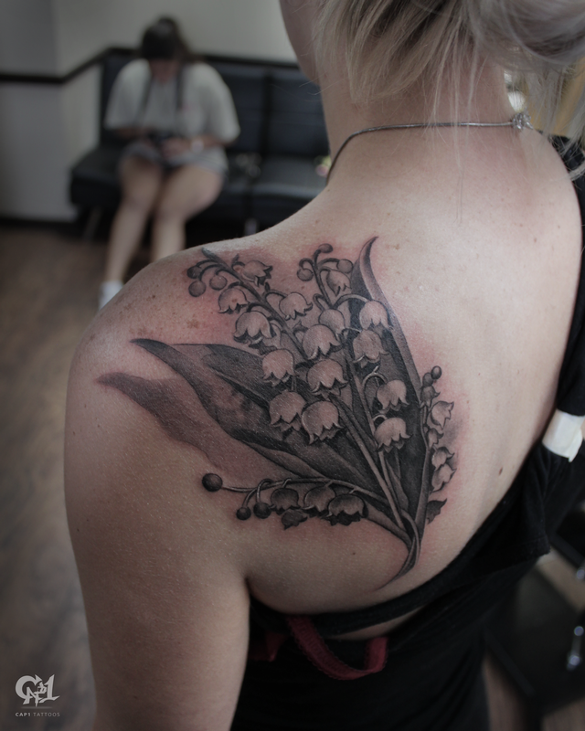 Lily Of The Valley Tattoo 10