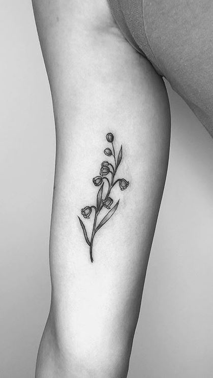 Lily Of The Valley Tattoo 18