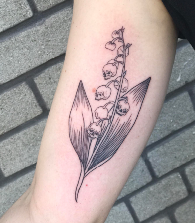 290+ Best Lily of the Valley Tattoo Designs With Meanings (2022 ...