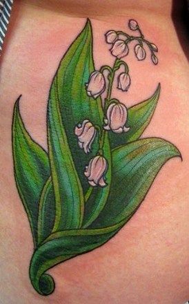 Lily Of The Valley Tattoo 200