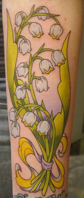 Lily Of The Valley Tattoo 40