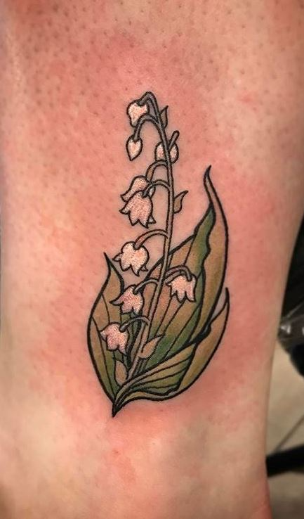 Lily Of The Valley Tattoo 8