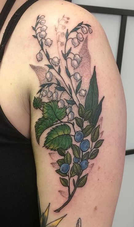 Lily Of The Valley Tattoo 96
