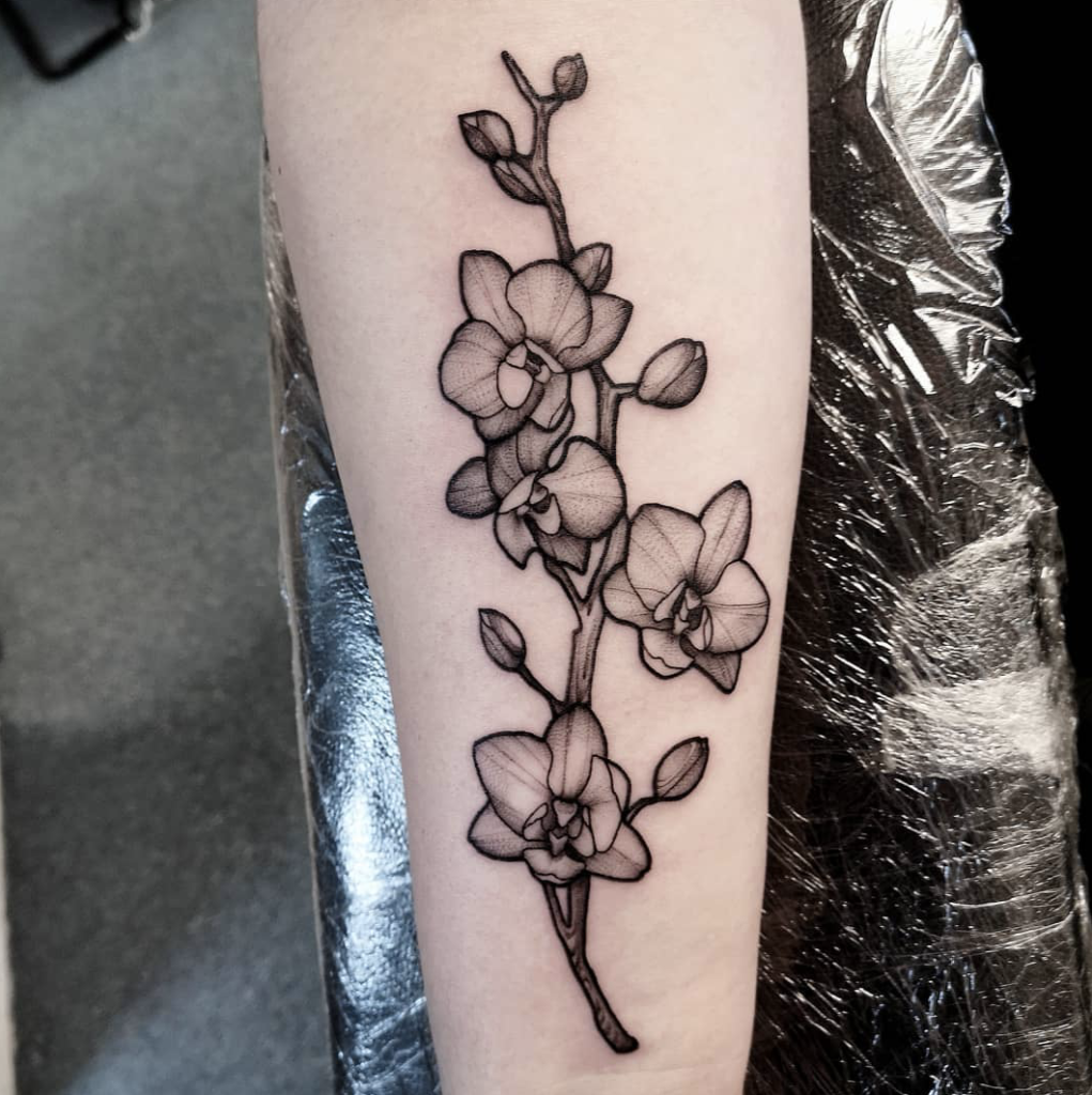 Orchid Tattoo 12