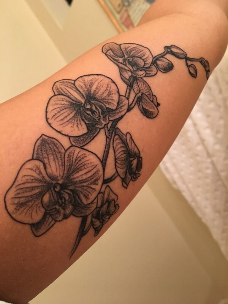 Orchid Tattoo 125