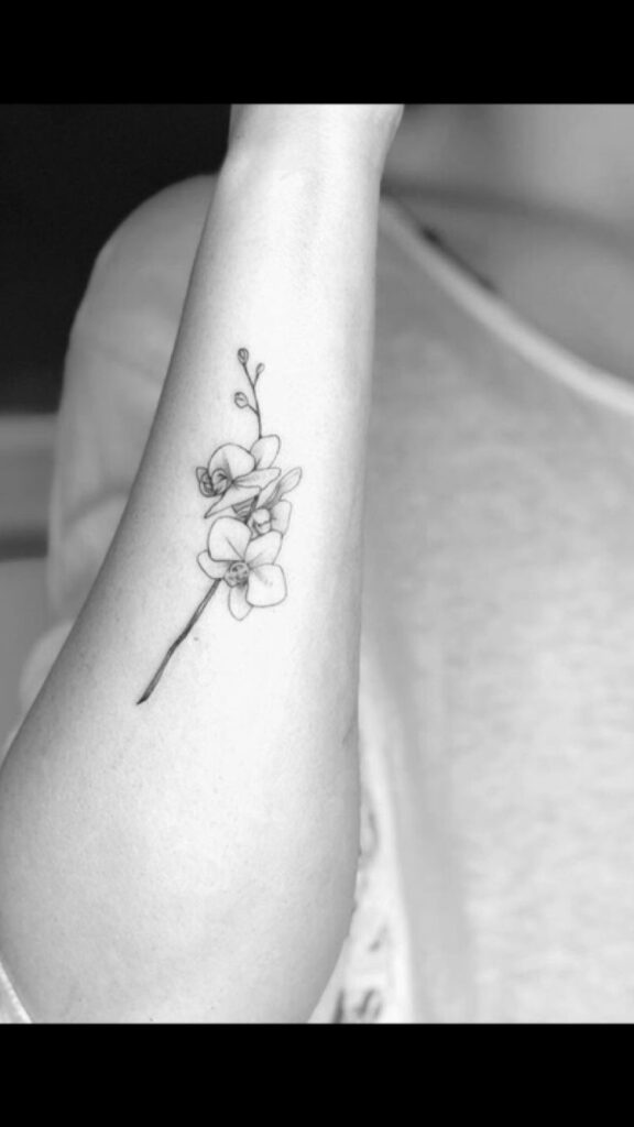 Orchid Tattoo 154