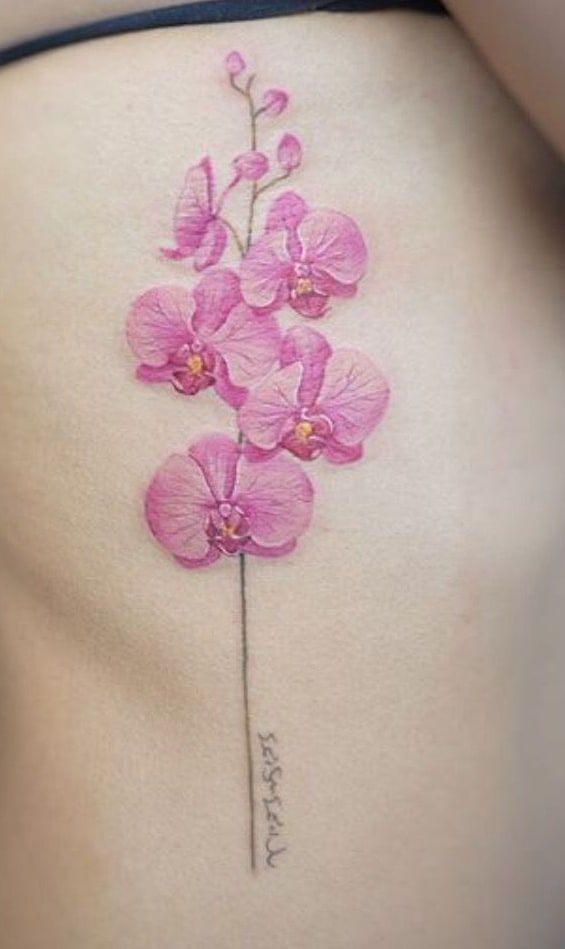Orchid Tattoo 160