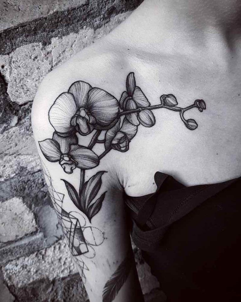 Orchid Tattoo 165