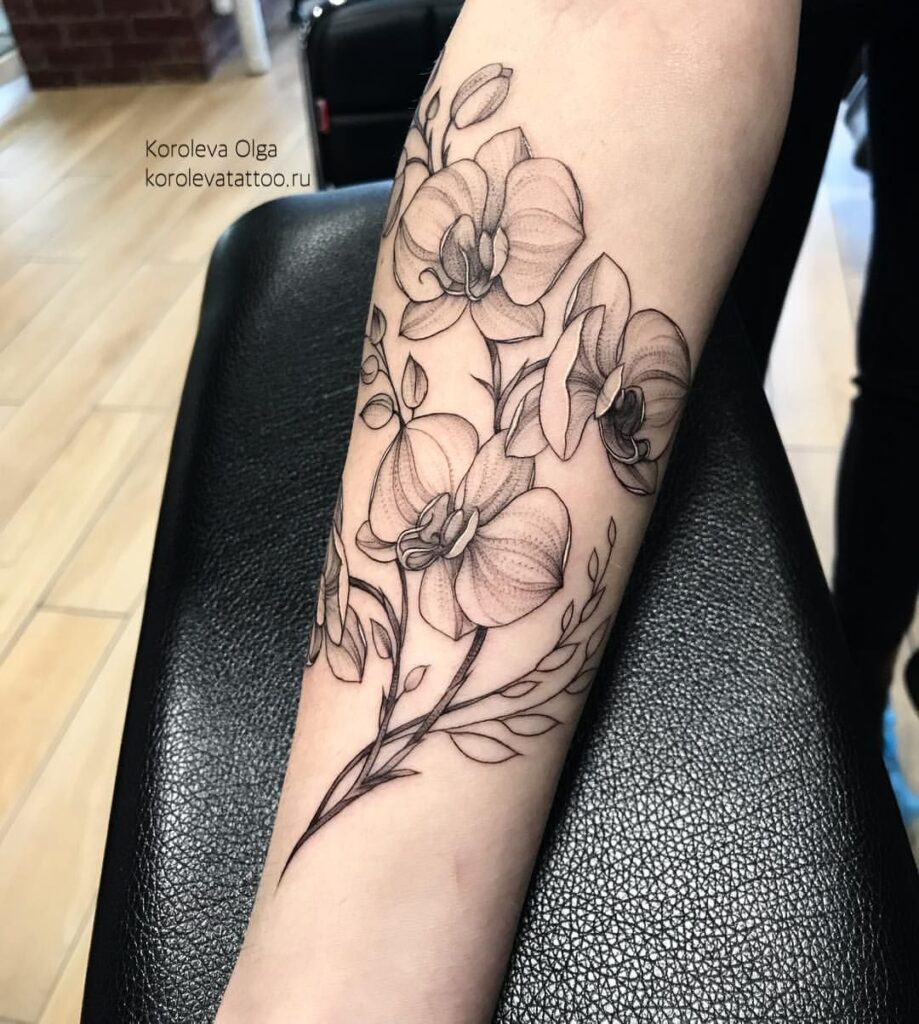 Orchid Tattoo 184