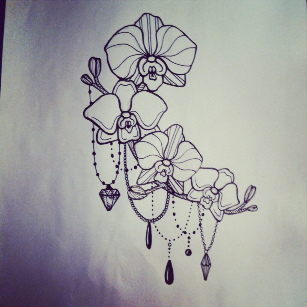 Orchid Tattoo 190