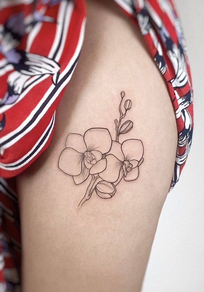 Orchid Tattoo 195