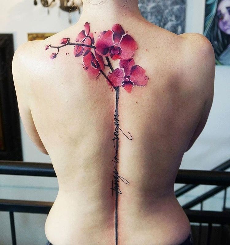 Orchid Tattoo 205