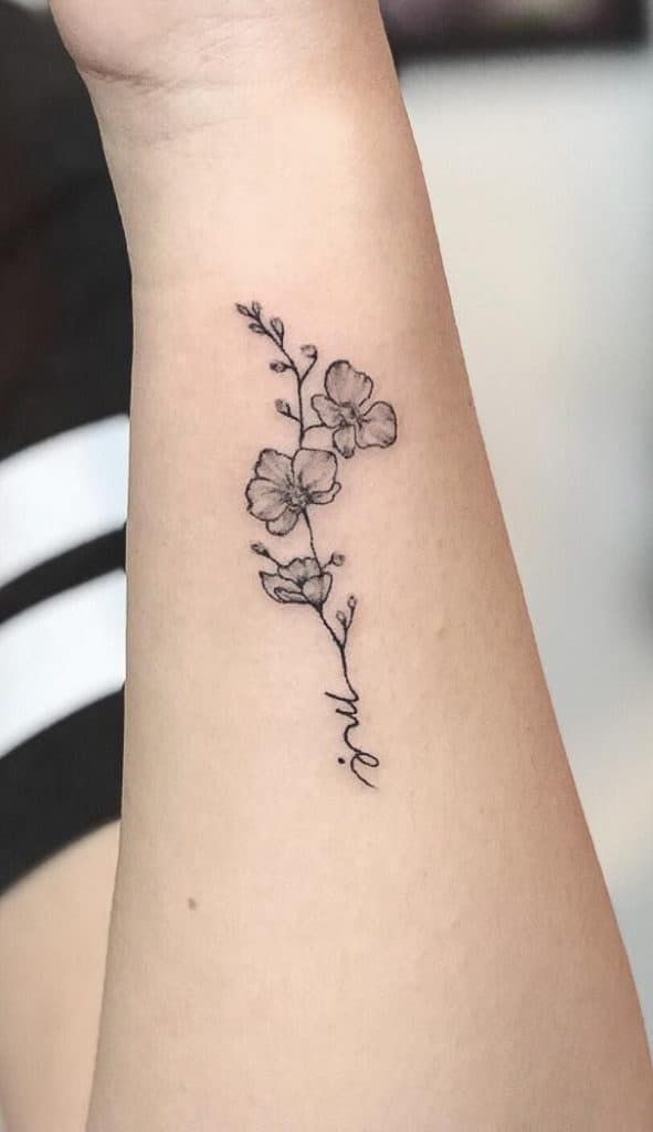 Orchid Tattoo 206