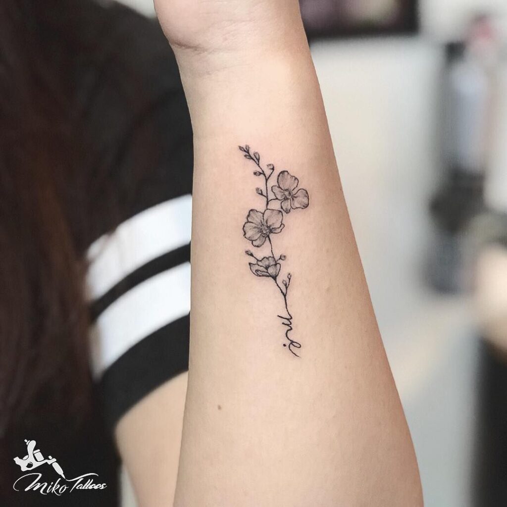 220+ Unparalleled Orchid Tattoo Designs With Meanings (2023) -  TattoosBoyGirl
