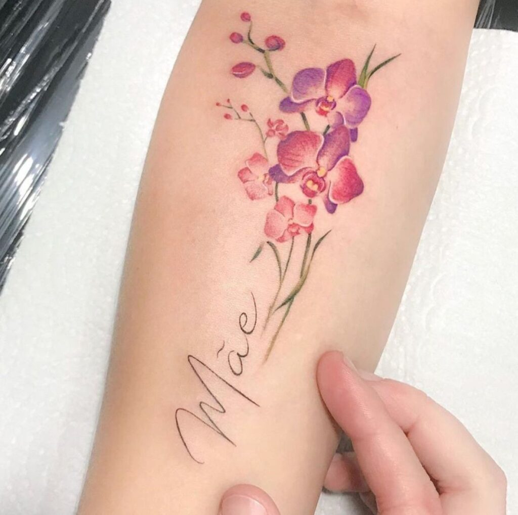 Orchid Tattoo 45