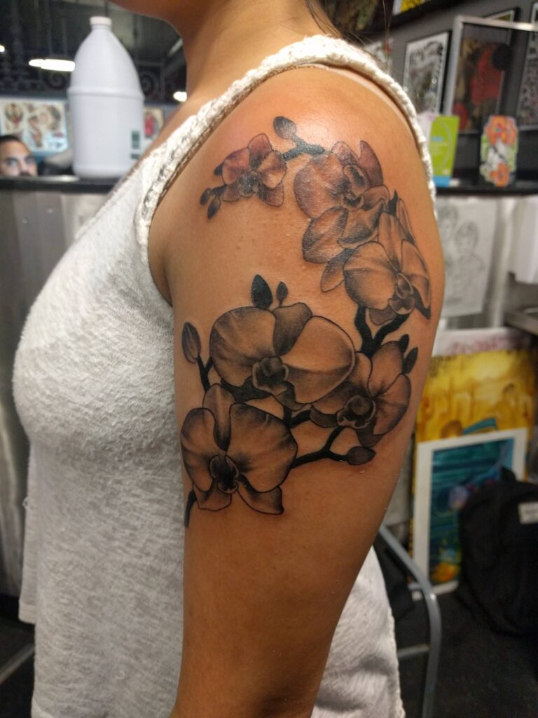 Orchid Tattoo 54