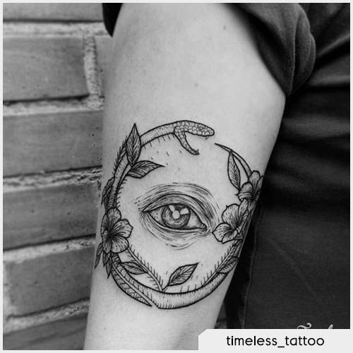 Tatuaje de Ouroboros 125