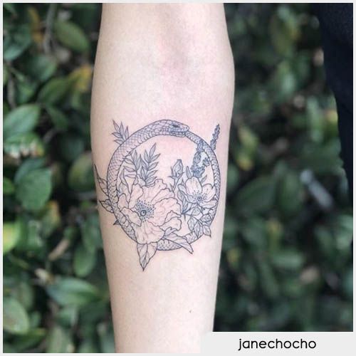 Tatuaje de Ouroboros 139