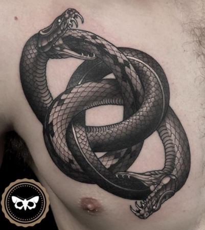 220+ Exciting Ouroboros Tattoo Designs For Men and Women (2023 ...