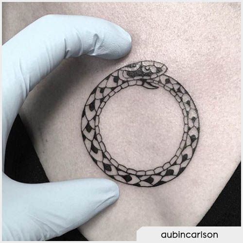 Tatuaje de Ouroboros 54