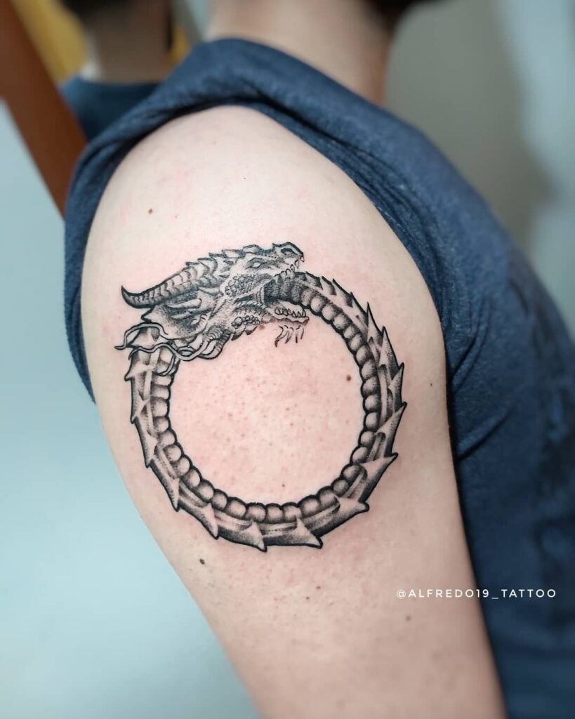 Tatuaje de Ouroboros 75