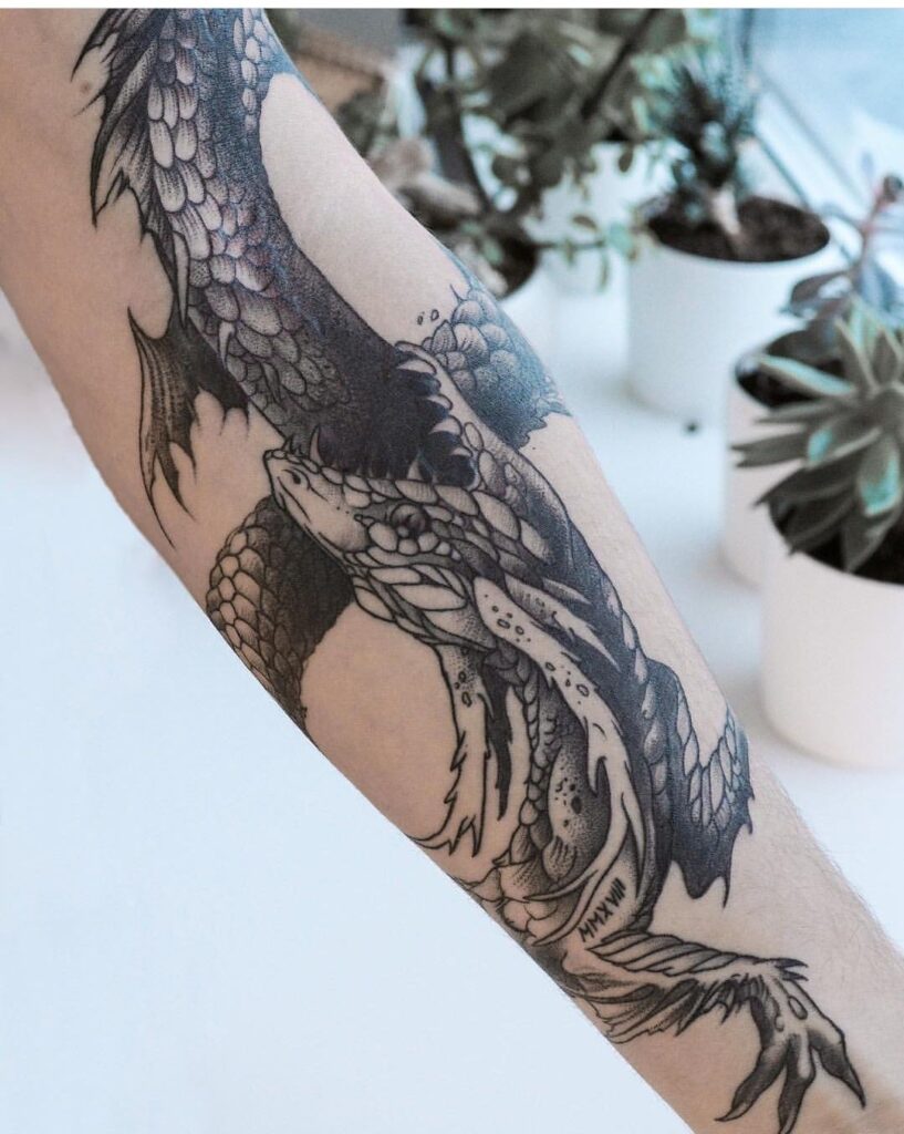 Tatuaje de Ouroboros 83