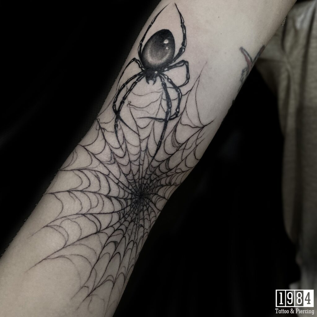 Spider Tattoo 10