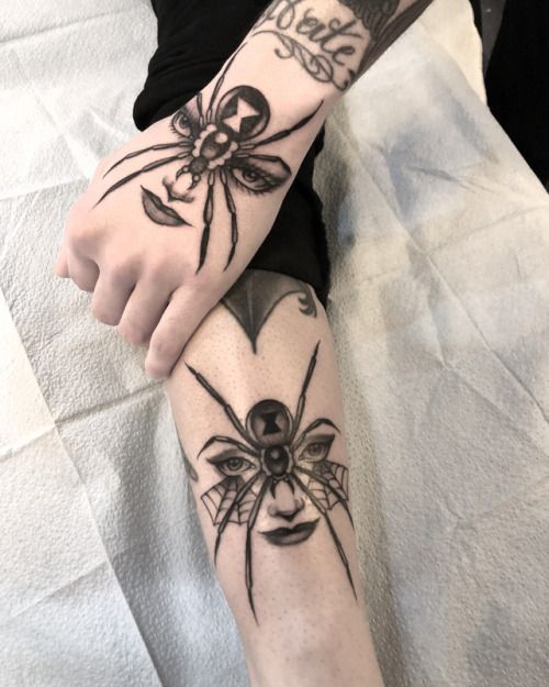 Spider Tattoo 155