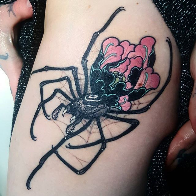 Spider Tattoo 163