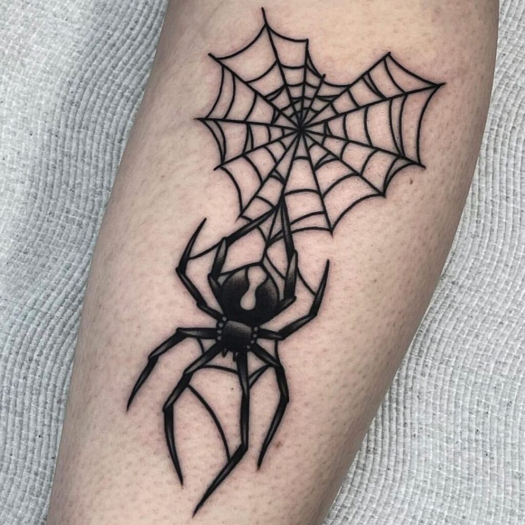 Spider Tattoo 166