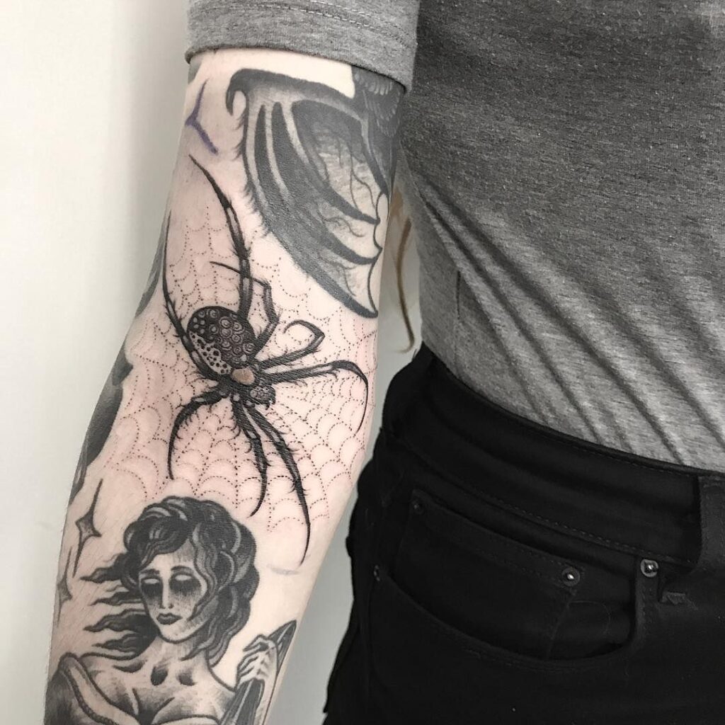 Spider Tattoo 52