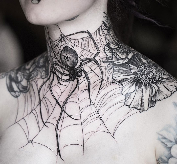 Spider Tattoo 6