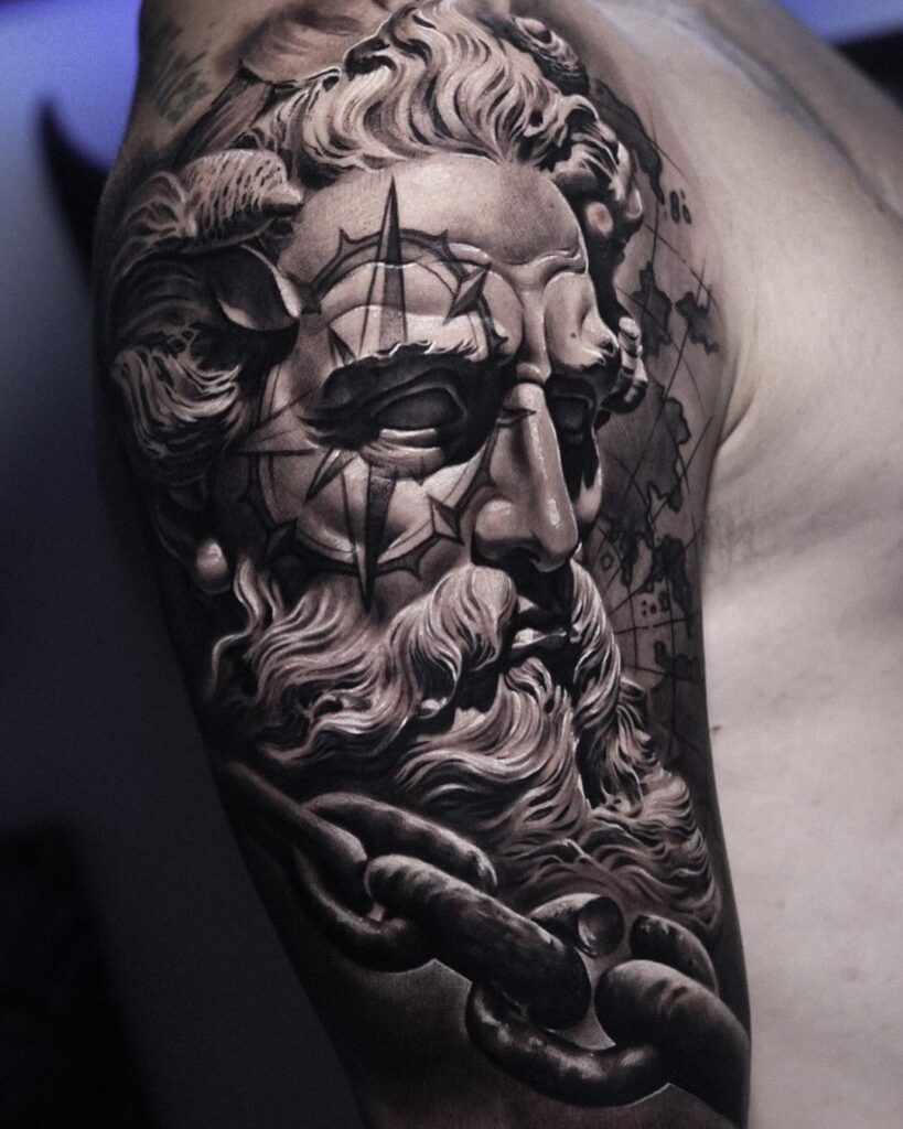 Poseidon Tattoo 10