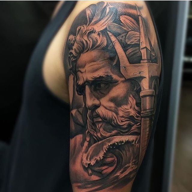 Poseidon Tattoo 100