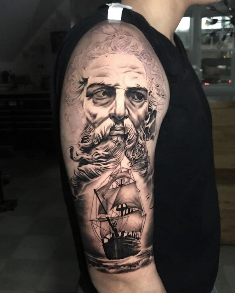 Poseidon Tattoo 127