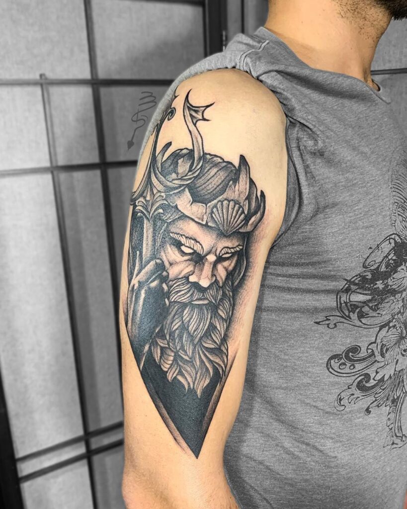 Poseidon Tattoo 129