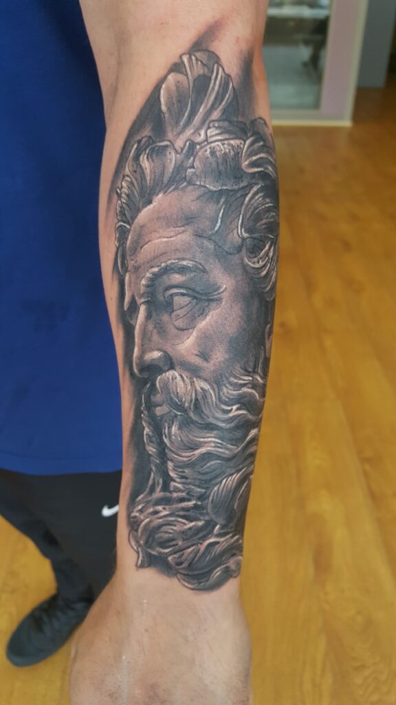 Poseidon Tattoo 130