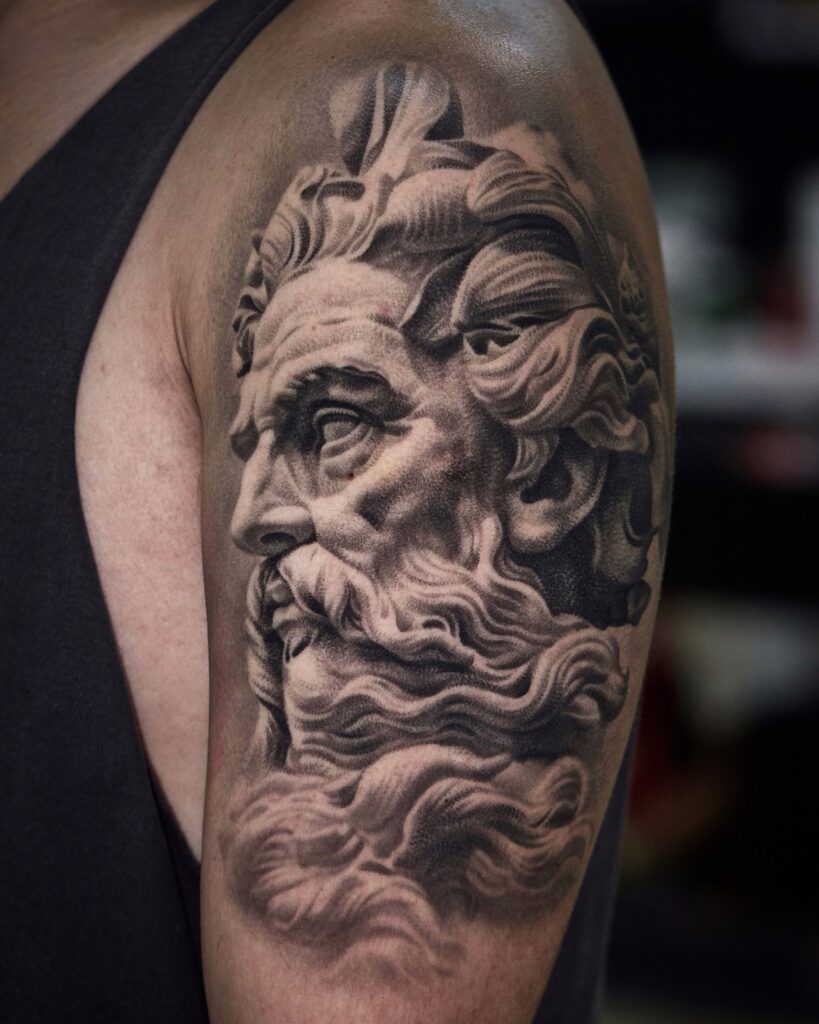 Poseidon Tattoo 166